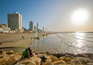 Temporada de playa en Israel